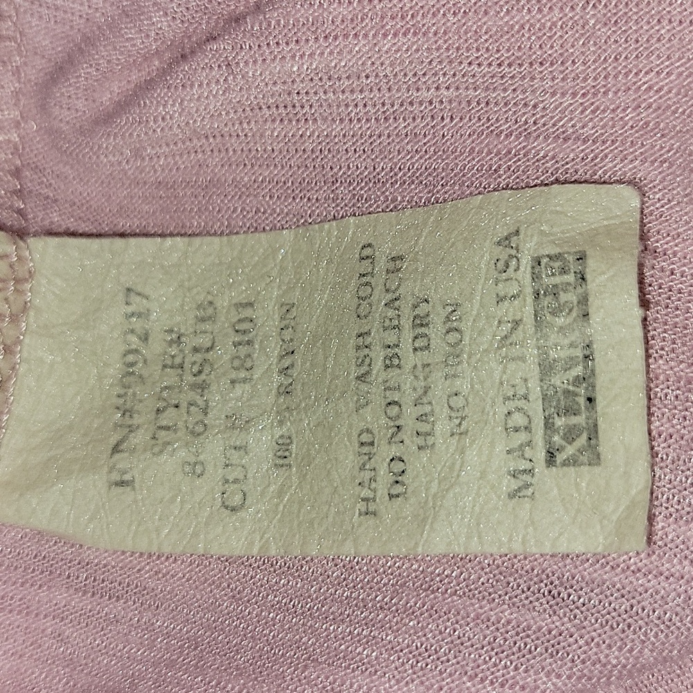 Pink Drape Front Cardigan - Picture 5 of 6